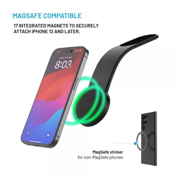 Kiinteä Bilhållare Mag Floppy Flexible Holder