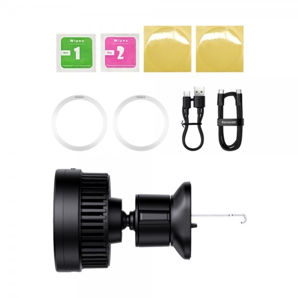 Baseus Autoteline MagPro Series Magneettinen Langaton Lataava Autoteline 15W MagSafe