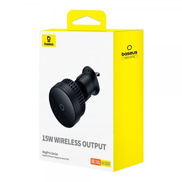 Baseus Autoteline MagPro Series Magneettinen Langaton Lataava Autoteline 15W MagSafe