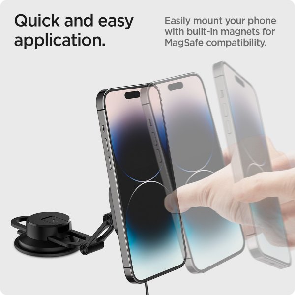 Spigen Autoteline OneTap Pro 3 Dash MagSafe Car Mount MagFit
