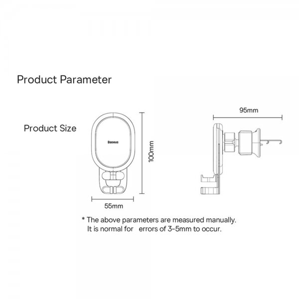 Baseus autonpidike Stable Gravitational Car Mount