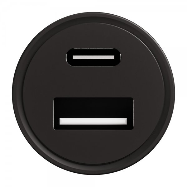 X2O Autolaturi 30W Kaksois-USB-C/USB-A GaN Musta