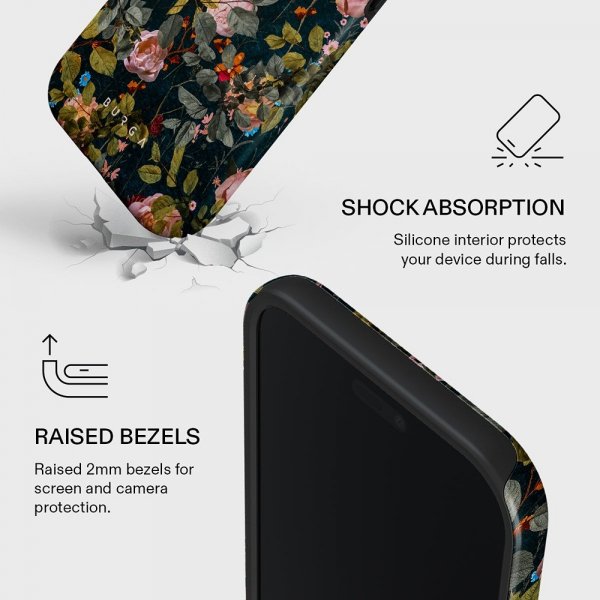 Burga iPhone Air Kuoret Tough MagSafe Bloomy Garden