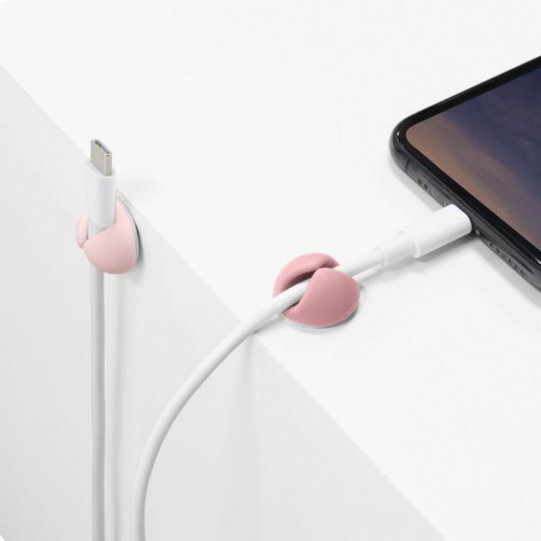 Bluelounge CableDrop Mini Ombre - 9 kappaleen pakkaus, sininen