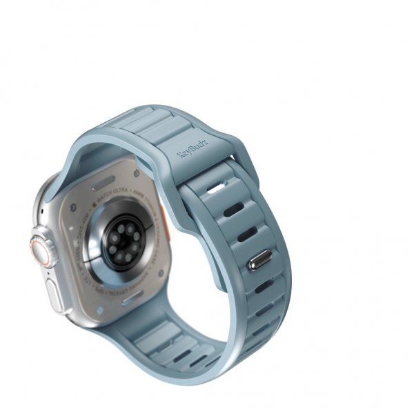 KeyBudz Apple Watch 44/45/46mm/Apple Watch Ultra -ranneke Journey Tidal Blue