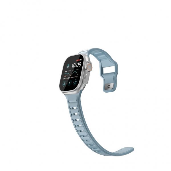 KeyBudz Apple Watch 44/45/46mm/Apple Watch Ultra -ranneke Journey Tidal Blue