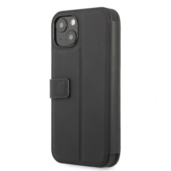 BMW iPhone 13 Kotelo Tricolor Carbon Effect Musta