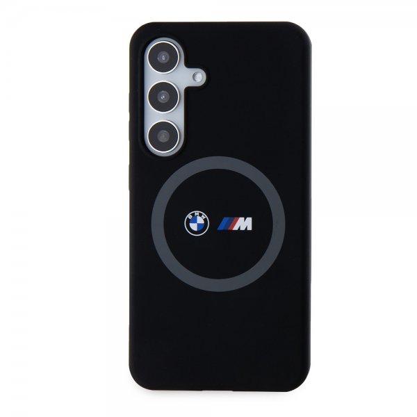 BMW Samsung Galaxy S24 Kuori painetuilla logoilla MagSafe Musta