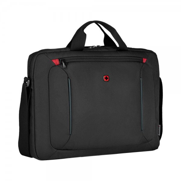 Wenger BQ 16" Slim -tietokonelaukku, musta