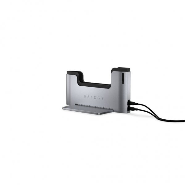 Brydge Vertical Dock MacBook Pro 13" Space Gray -telakka