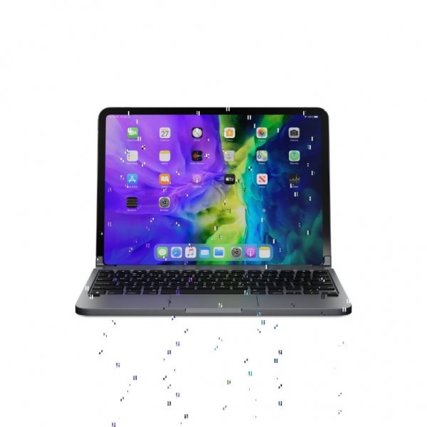 Brydge Pro -alumiininäppäimistö iPad Air 10.9/Pro 11 -laitteille trackpadilla, pohjoismainen asettelu