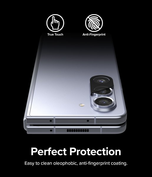Ringke Samsung Galaxy Z Fold 5 Kamerasuojus lasinen 2-pakkaus