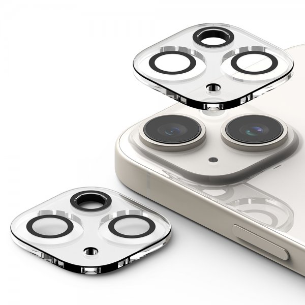 Ringke iPhone 15/iPhone 15 Plus kamerasuojalasi 2 kpl