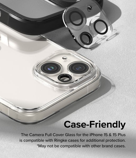 Ringke iPhone 15/iPhone 15 Plus kamerasuojalasi 2 kpl