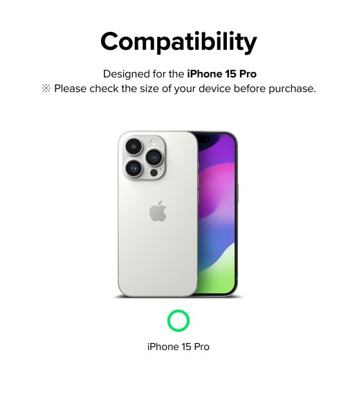 Ringke iPhone 15 Pro -kameran suojalasi 2 kpl