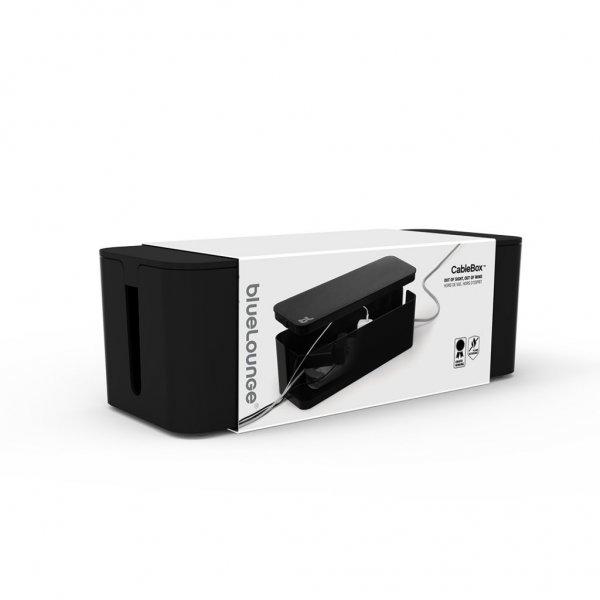 Bluelounge Cablebox Kaapelinsuojus Musta