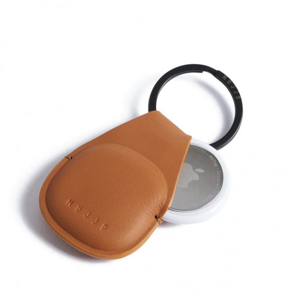 Mujjo Apple AirTag -pidike, Canopy Light Tan