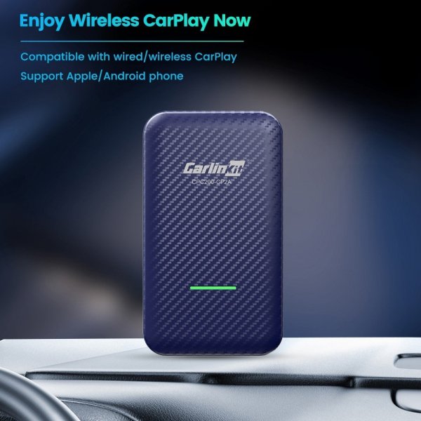 Carlinkit 4.0 Apple Carplay/Android Auto Langaton Adapteri