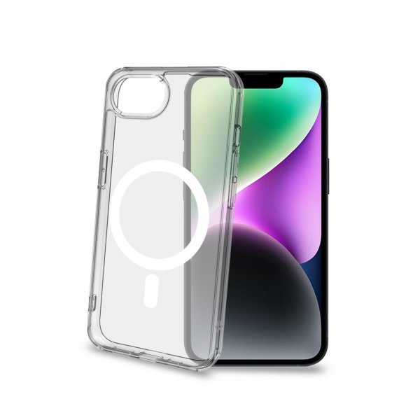 Celly iPhone 16e/17e -kuori GELSKINMAG Läpinäkyvä