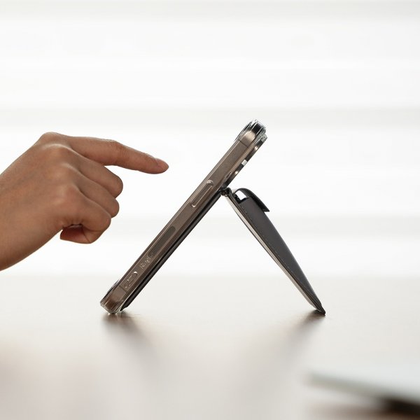 Ringke Korttikotelo Stand Wallet Magnetic MagSafe Light Gray
