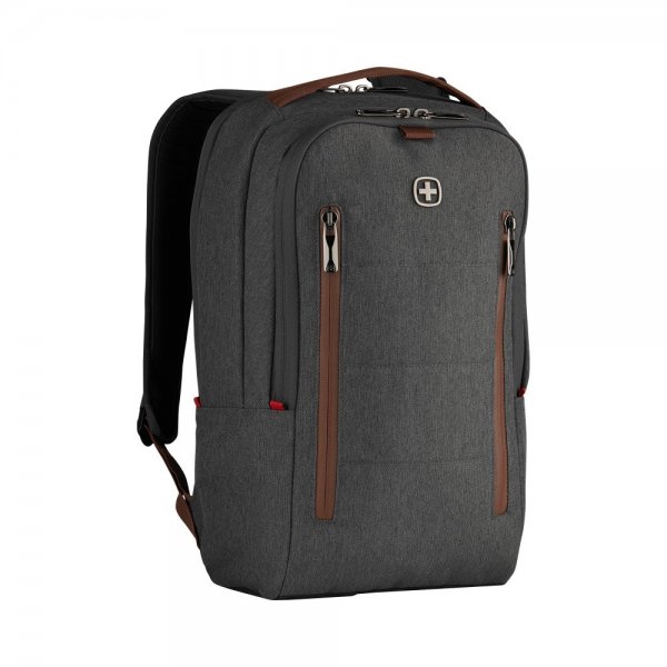 Wenger City Upgrade 16" kannettavan tietokoneen reppu, harmaa