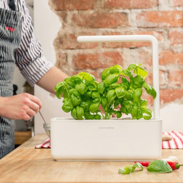 Click and Grow Smart Garden 3 Aloituspakkaus - Mellow Beige