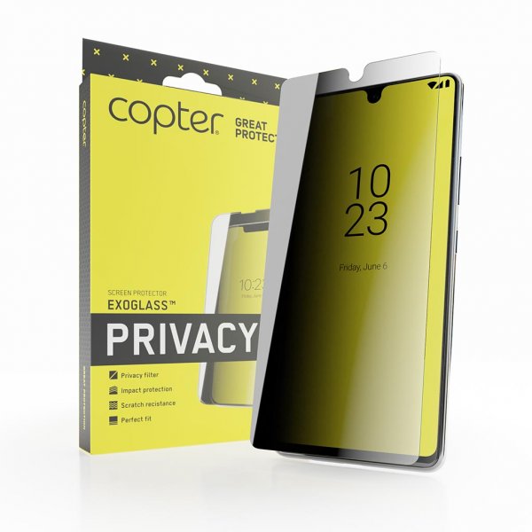 Copter iPhone 14 Plus Näytönsuoja Exoglass Flat Privacy
