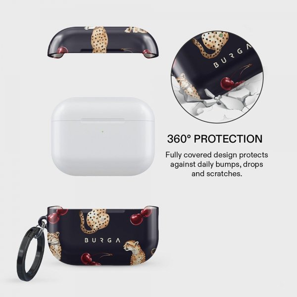 Burga AirPods Pro 3 -kuoret, Cougar-design