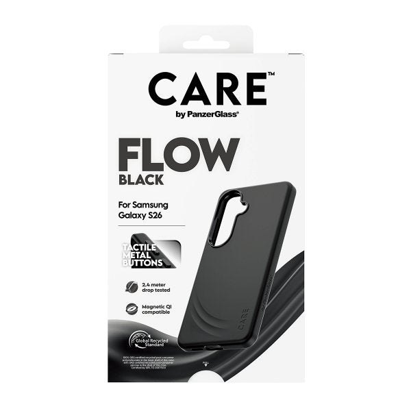 CARE by PanzerGlass Samsung Galaxy S26 -suojakuori Flow MagSafe, musta