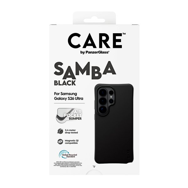 CARE by PanzerGlass Samsung Galaxy S26 Ultra Kuori Samba MagSafe Musta