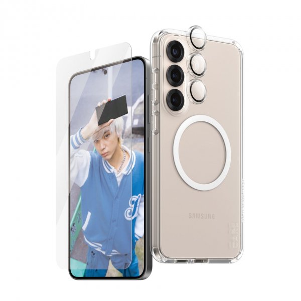 CARE by PanzerGlass Samsung Galaxy S25 Plus 3-in-1 -suojauspaketti