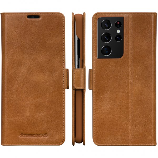 dbramante1928 Samsung Galaxy S21 Ultra Kotelo Copenhagen Slim Tan