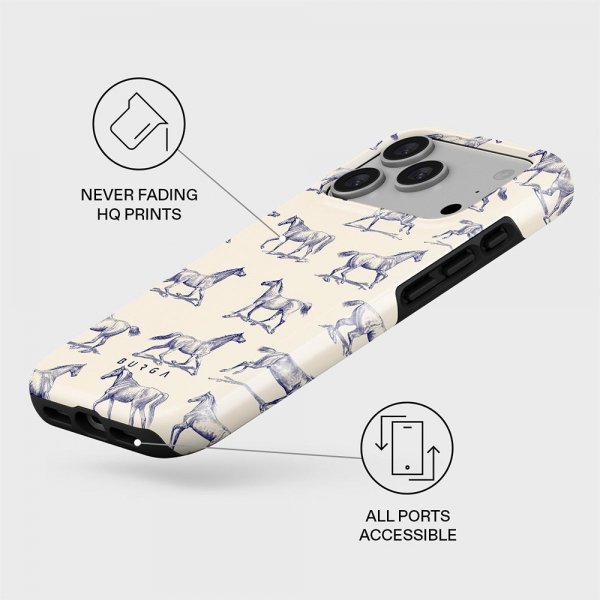 Burga iPhone 17 Pro -suojakuori Tough MagSafe Derby Race