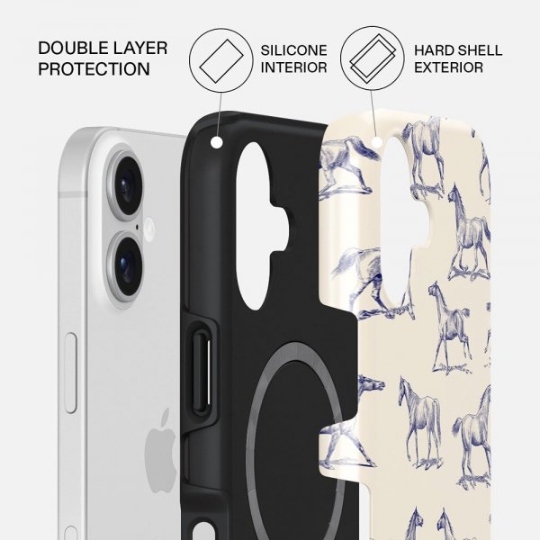 Burga iPhone 17 Tough MagSafe Derby Race -kuoret