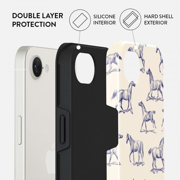 Burga iPhone 16e/iPhone 17e Suojakuori Tough MagSafe Derby Race
