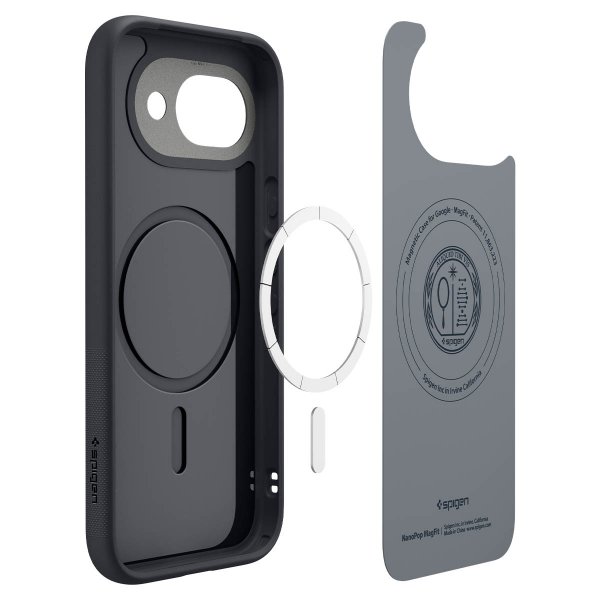 Spigen Google Pixel 10a Kuori Nano Pop MagFit Black Sesame