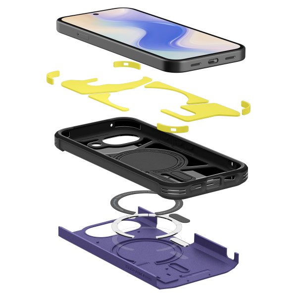 Spigen Google Pixel 10a Kuori Tough Armor MagFit Ash Violet