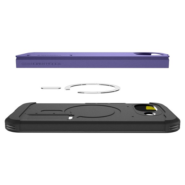 Spigen Google Pixel 10a Kuori Tough Armor MagFit Ash Violet