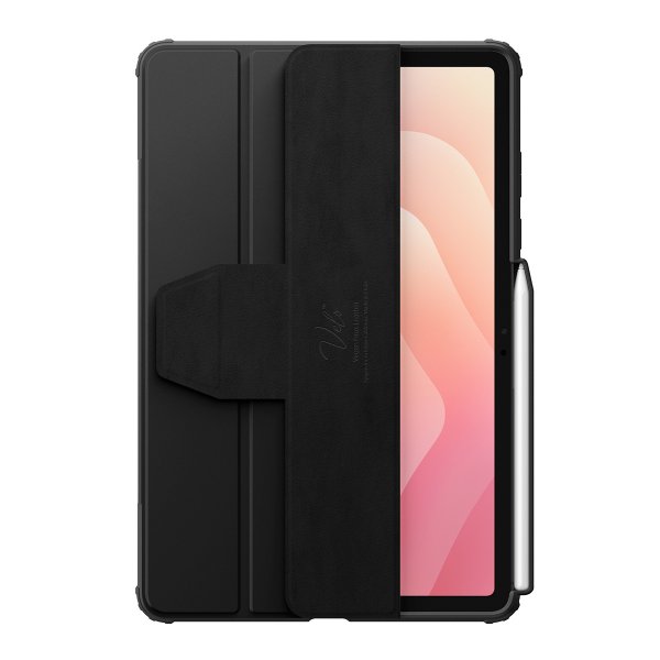 Spigen Samsung Galaxy Tab S11 Air Skin Pro -suojakuori, musta