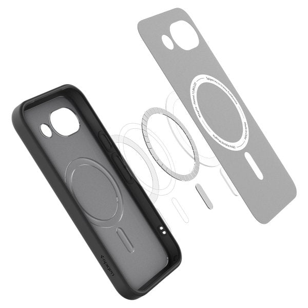 Spigen Google Pixel 10a Suojakuori Ultra Hybrid MagFit Frost Black