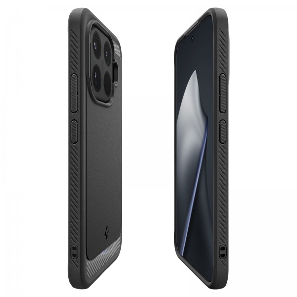 Spigen Xiaomi 15T Pro Kuori Rugged Armor Mattamusta