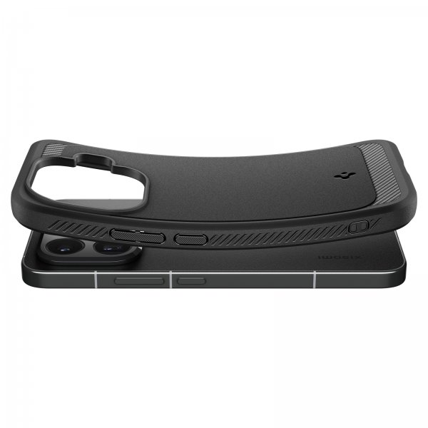 Spigen Xiaomi 15T Pro Kuori Rugged Armor Mattamusta