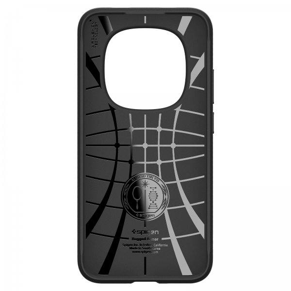 Spigen Xiaomi Redmi Note 15 Pro 5G -suojakuori, Rugged Armor Matte Black