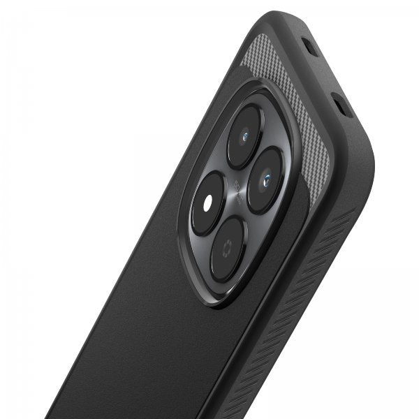 Spigen Xiaomi Redmi Note 15 Pro 5G -suojakuori, Rugged Armor Matte Black