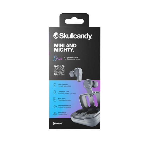 Skullcandy Dime Nappikuulokkeet In-Ear True Wireless Harmaa