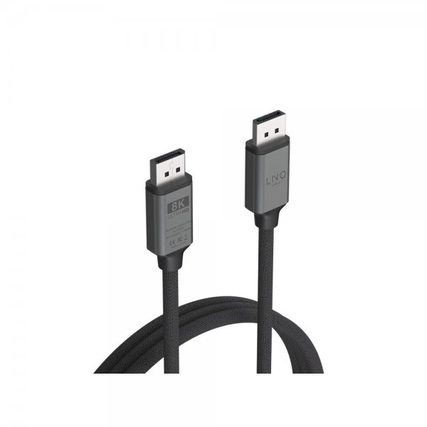 LINQ by Elements DisplayPort 8K/60Hz -kaapeli, 2 m