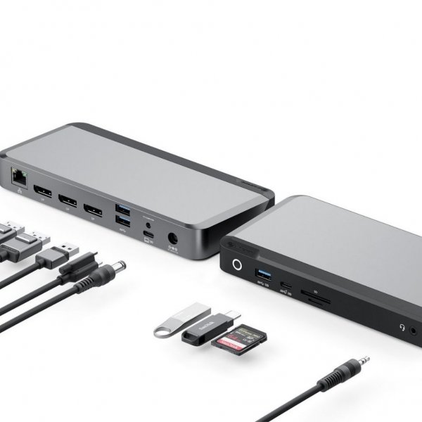 ALOGIC Prime MX3 USB-C Triple Display DP 100W PD telakointiasema