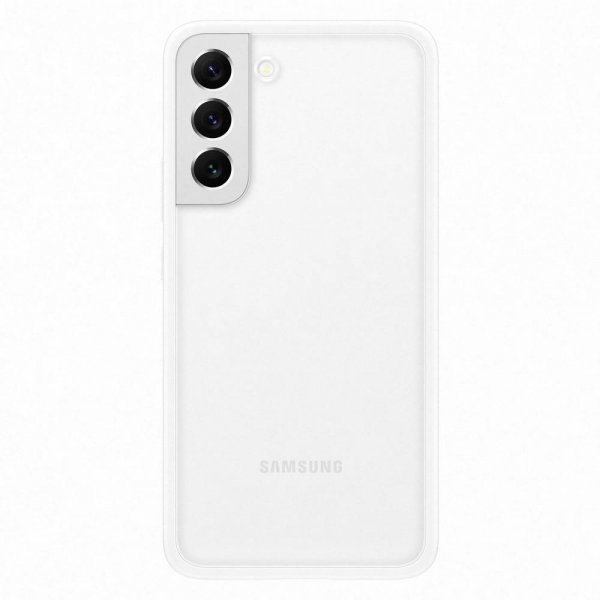 Samsung Alkuperäinen Galaxy S22 Plus Frame Cover Valkoinen