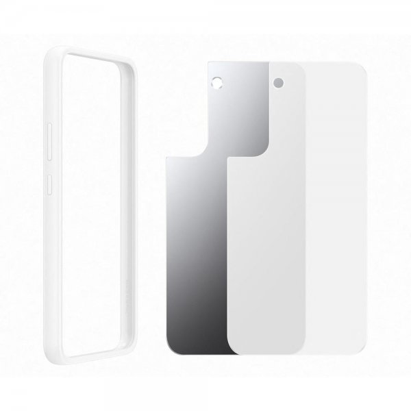 Samsung Alkuperäinen Galaxy S22 Plus Frame Cover Valkoinen
