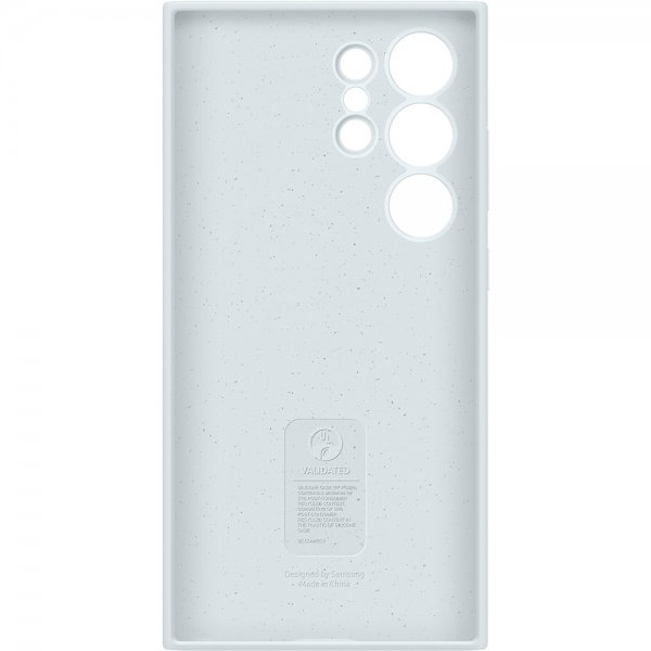 Samsung alkuperäinen Galaxy S24 Ultra Silicone Case -suojakuori, valkoinen